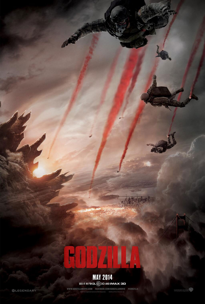 Illustration for article titled Godzilla Trailer Looks Like Battlefield With Giant Monsters